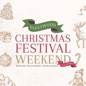 A graphic of Fleetwood Christmas Festival Weekend
